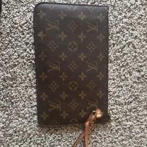 Louis Vuitton Brown Monogram Pouch